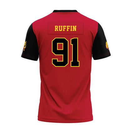 Ferris State - NCAA Football : J-vonne Ruffin - National Champions Premium Football Jersey-1