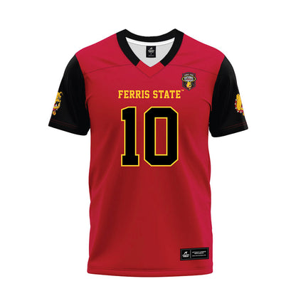 Ferris State - NCAA Football : Ralph carter Carter - National Champions Premium Football Jersey-0
