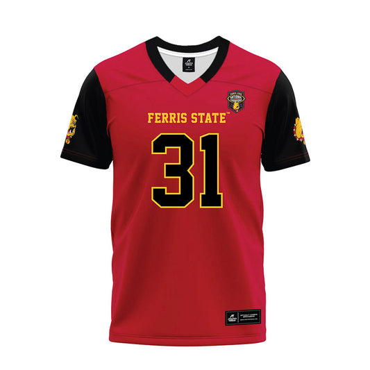 Ferris State - NCAA Football : Jack Lamancusa - National Champions Premium Football Jersey-0