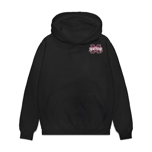 Mississippi State - NCAA Mens Track & Field : Keayari Thompson - Collage Premium Hooded Sweatshirt-0