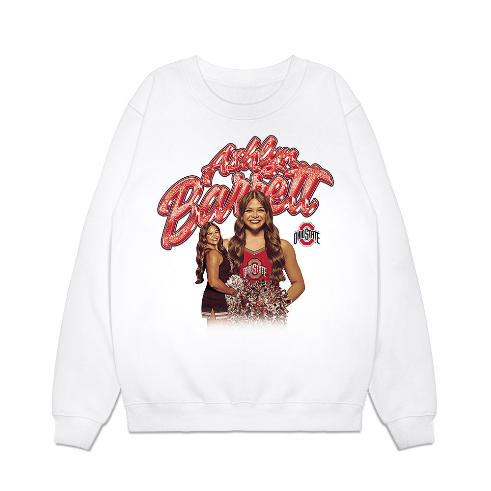 Ohio State - Dance Team : Ashlyn Barrett - Collage Premium Crewneck Sweatshirt-0