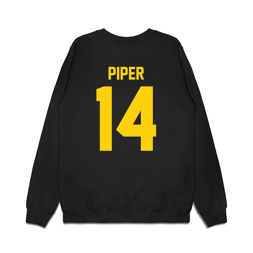 Delaware - NCAA Men's Basketball : Lance Piper - Vintage Shersey Premium Crewneck Sweatshirt-1