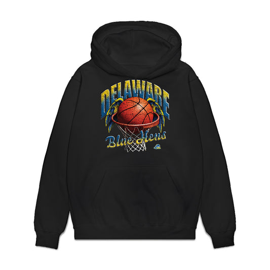 Delaware - NCAA Men's Basketball : Lance Piper - Vintage Shersey Premium Hooded Sweatshirt-0