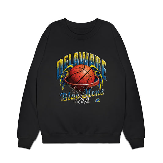 Delaware - NCAA Men's Basketball : Nick Petronio - Vintage Shersey Premium Crewneck Sweatshirt-0