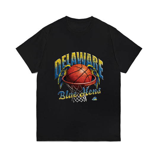 Delaware - NCAA Men's Basketball : Favour Egbuna - Vintage Shersey Comfort Colors T-Shirt-0