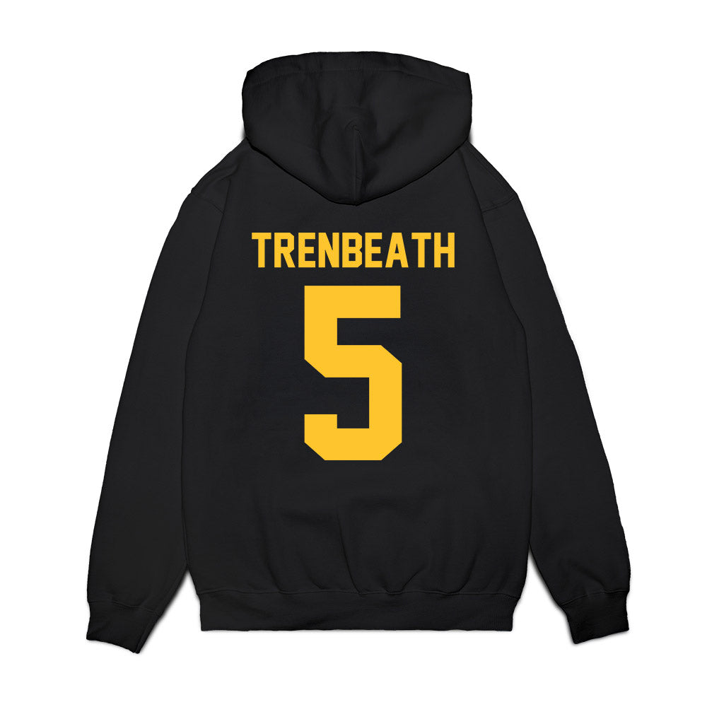 NDSU - NCAA Women's Basketball : Liza Trenbeath - Vintage Shersey Premium Hooded Sweatshirt-1