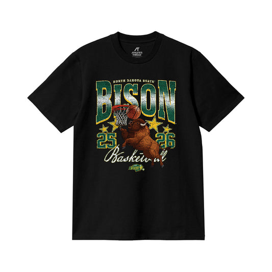 NDSU - NCAA Men's Basketball : Melvin Bell Jr. - Vintage Shersey Comfort Colors T-Shirt-0