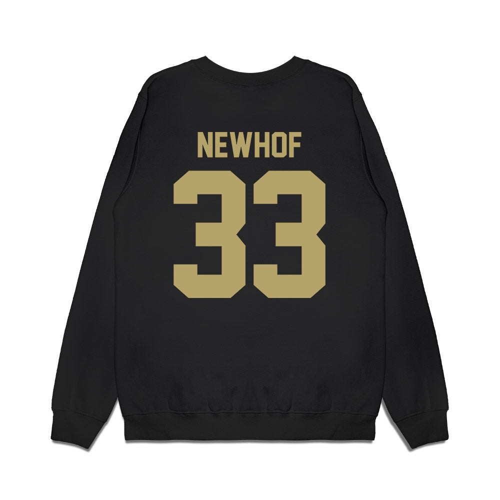 JMU - NCAA Men's Basketball : Gabe Newhof - Vintage Premium Crewneck Sweatshirt-1