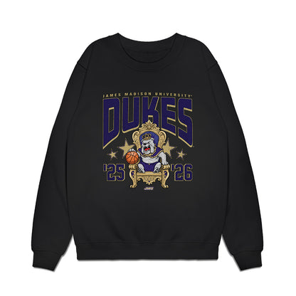JMU - NCAA Men's Basketball : Joshua Stephen - Vintage Premium Crewneck Sweatshirt-0