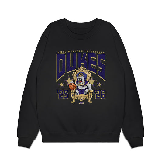JMU - NCAA Men's Basketball : Gabe Newhof - Vintage Premium Crewneck Sweatshirt-0