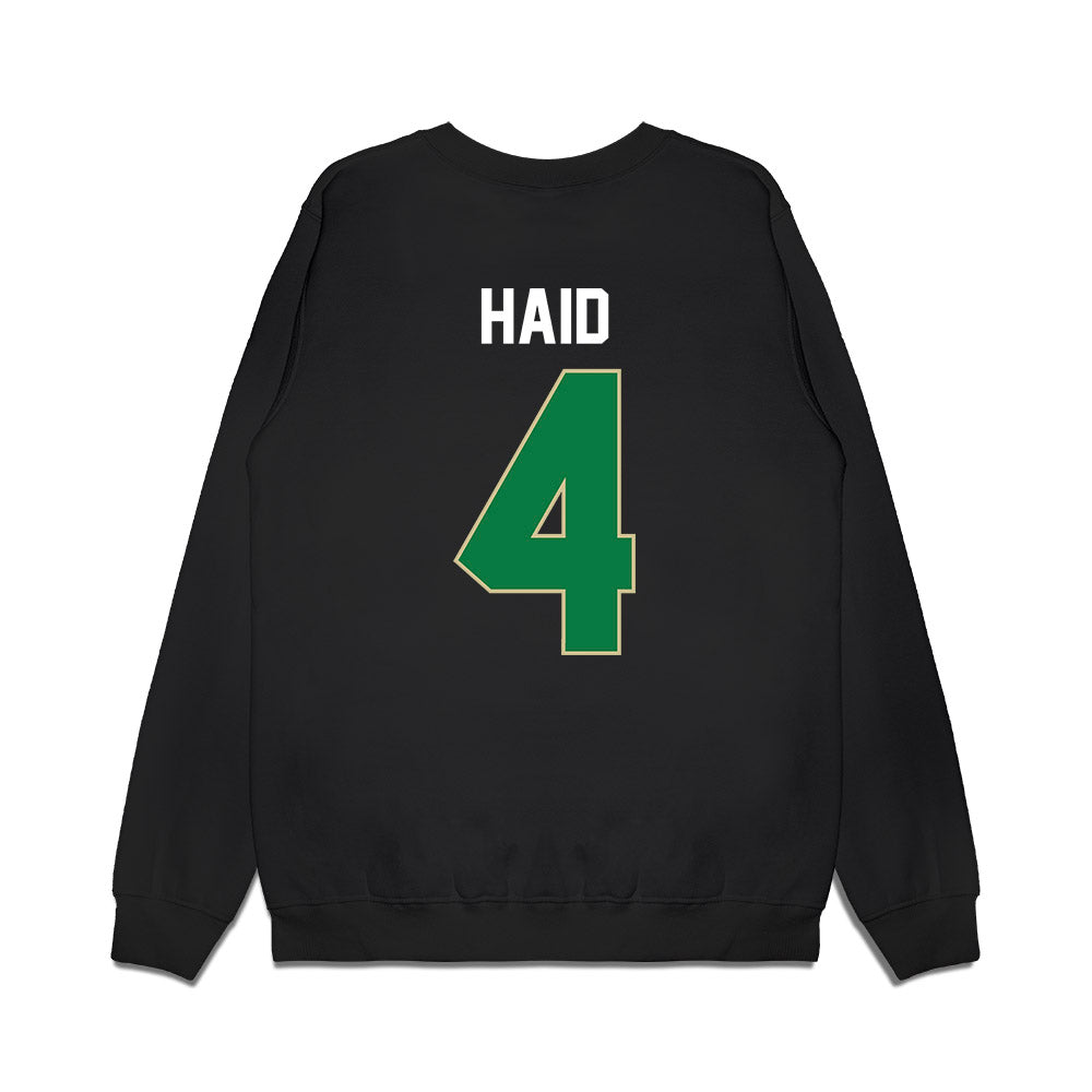 USF - NCAA Men's Basketball : Devin Haid - Vintage Premium Crewneck Sweatshirt-1