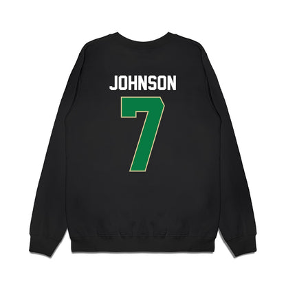 USF - NCAA Men's Basketball : Jayden Johnson - Vintage Premium Crewneck Sweatshirt-1