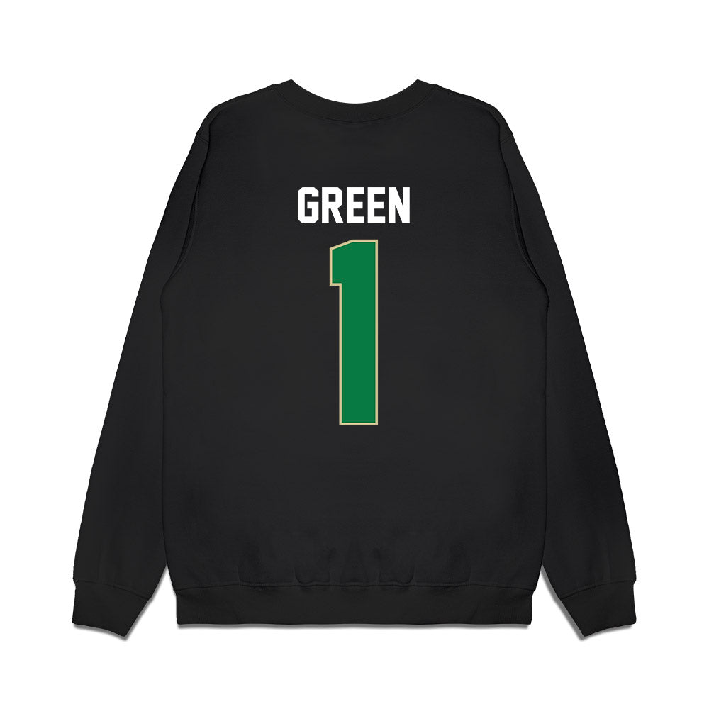 USF - NCAA Men's Basketball : DeAnte Green - Vintage Premium Crewneck Sweatshirt-1
