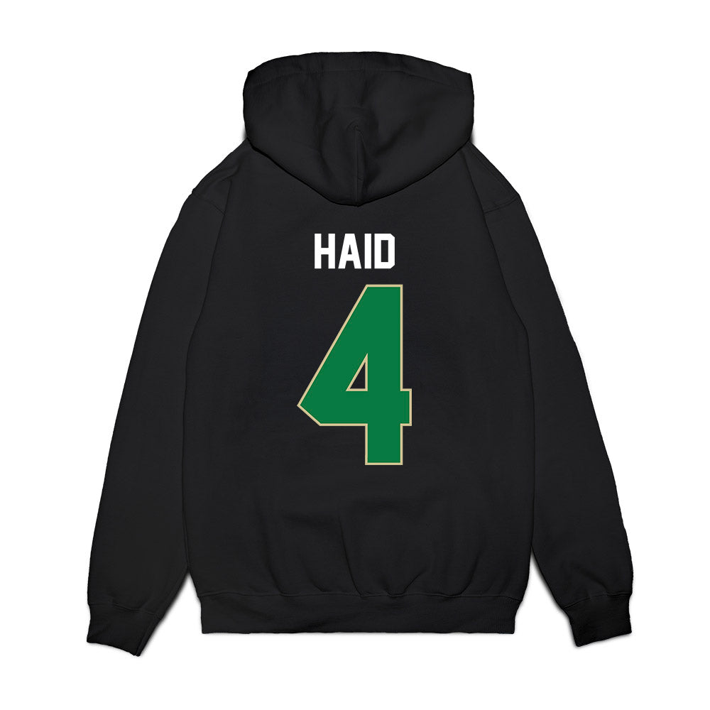 USF - NCAA Men's Basketball : Devin Haid - Vintage Premium Hooded Sweatshirt-1