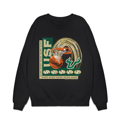 USF - NCAA Men's Basketball : Joseph Pinion - Vintage Premium Crewneck Sweatshirt-0