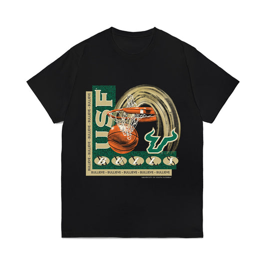 USF - NCAA Men's Basketball : Caleb Sanders - Vintage Comfort Colors T-Shirt-0