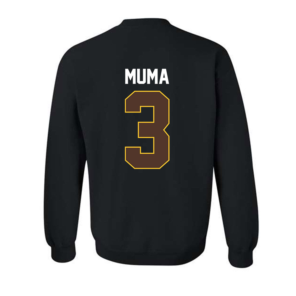 Wyoming - NCAA Women's Basketball : Payton Muma - Vintage Shersey Crewneck Sweatshirt-1