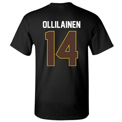 Wyoming - NCAA Women's Basketball : Kati Ollilainen - Vintage Shersey T-Shirt-1