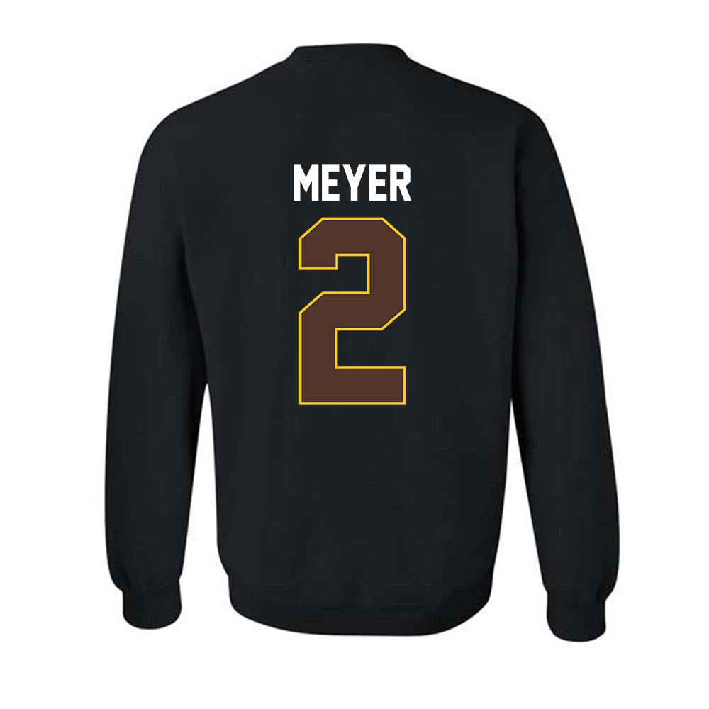 Wyoming - NCAA Men's Basketball : Nasir Meyer - Vintage Shersey Crewneck Sweatshirt-1