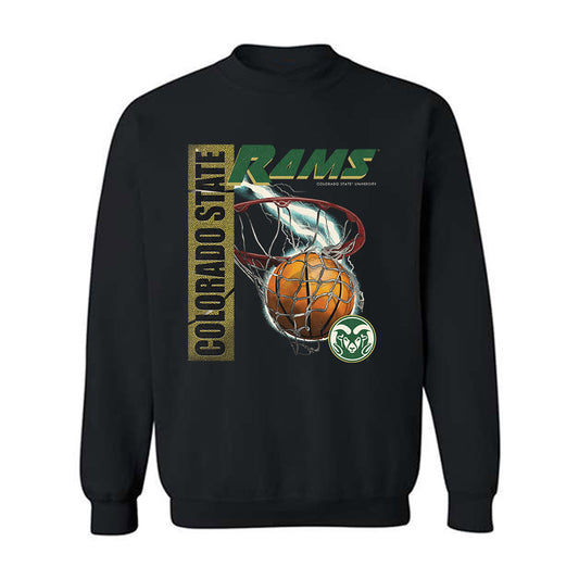 Colorado State - NCAA Women's Basketball : Sophie Sene - Vintage Shersey Crewneck Sweatshirt-0