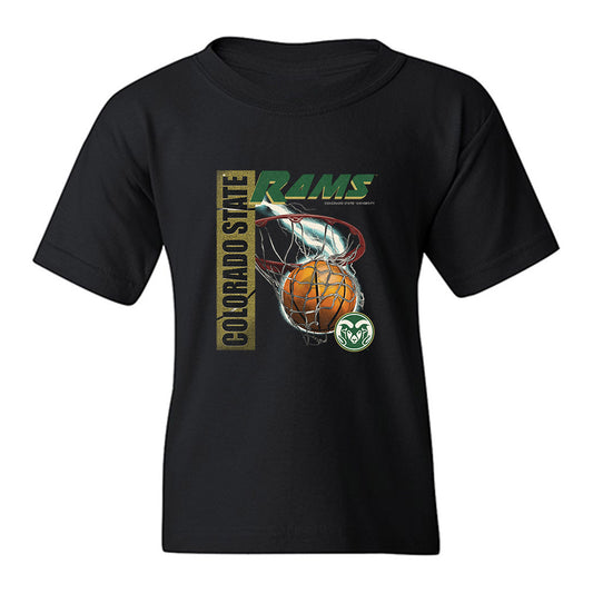 Colorado State - NCAA Women's Basketball : Kyla Hollier - Vintage Shersey Youth T-Shirt-0