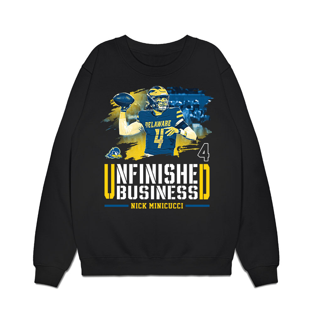 Delaware - NCAA Football : Nicholas Minicucci - Premium Crewneck Sweatshirt-0