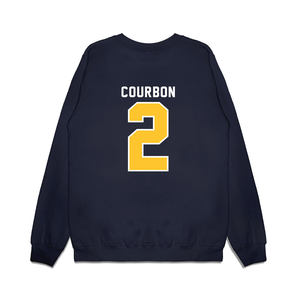 Murray State - NCAA Men's Basketball : Mathis Courbon - Vintage Basketball Premium Crewneck Sweatshirt-1