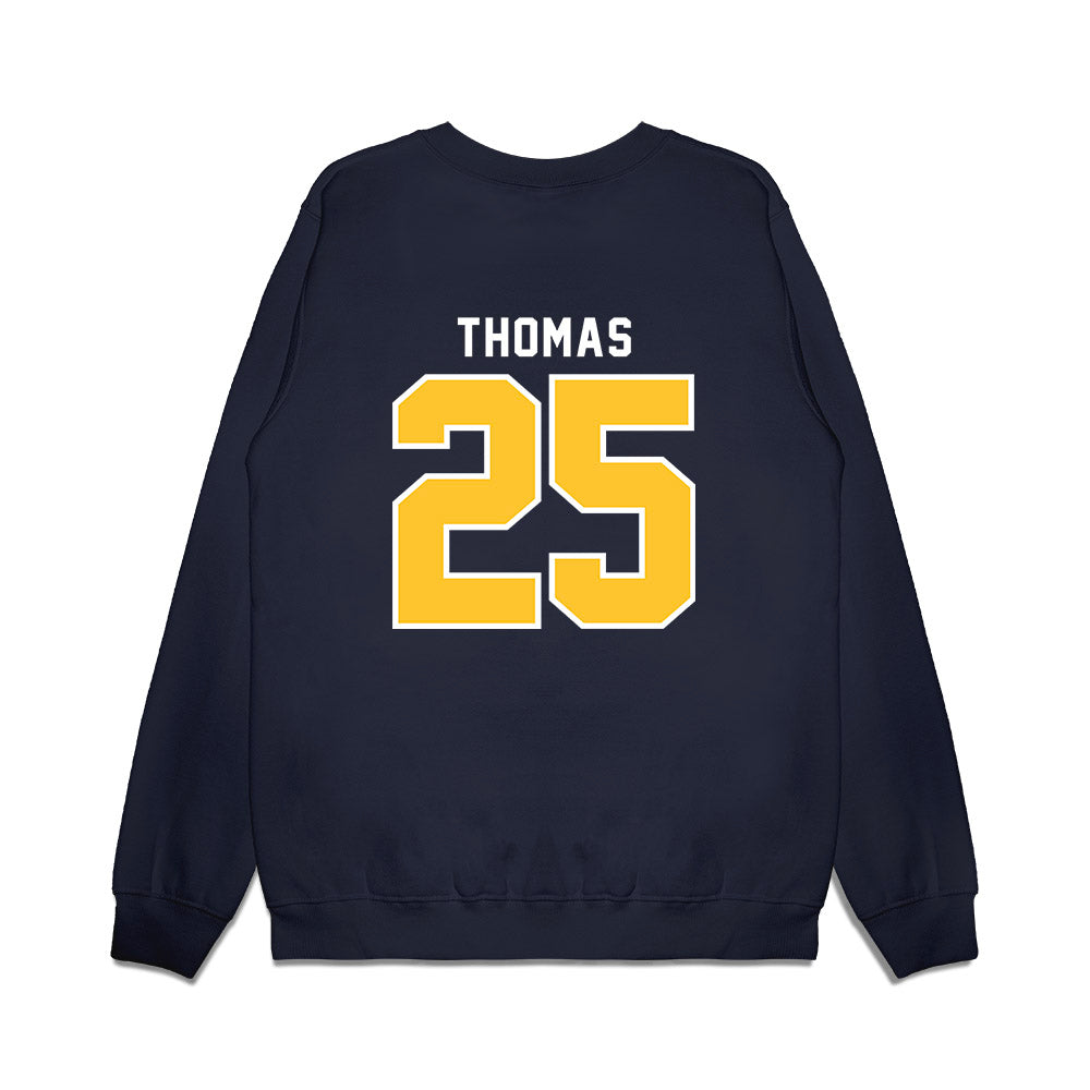 Murray State - NCAA Women's Basketball : Destiny Thomas - Vintage Basketball Premium Crewneck Sweatshirt-1