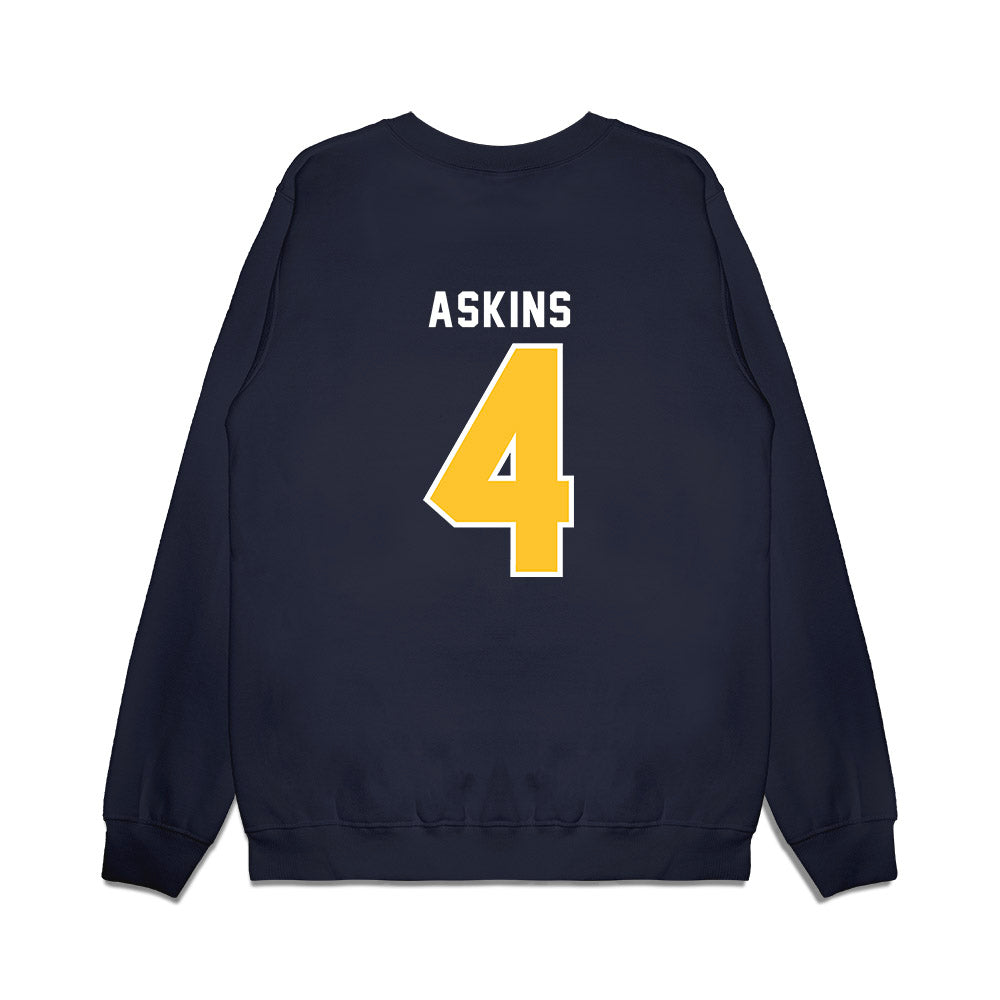Murray State - NCAA Women's Basketball : Jaidynn Askins - Vintage Basketball Premium Crewneck Sweatshirt-1