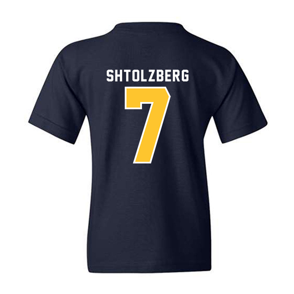 Murray State - NCAA Men's Basketball : Ben Shtolzberg - Vintage Basketball Youth T-Shirt-1