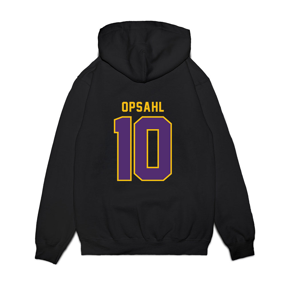 Minn. St. - NCAA Men's Basketball : Will Opsahl - Vintage Shersey Premium Hooded Sweatshirt-1