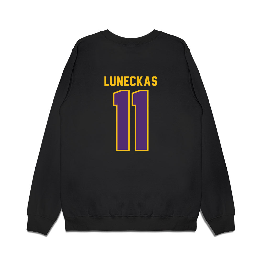 Minn. St. - NCAA Women's Basketball : Delaynie Luneckas - Vintage Shersey Premium Crewneck Sweatshirt-1