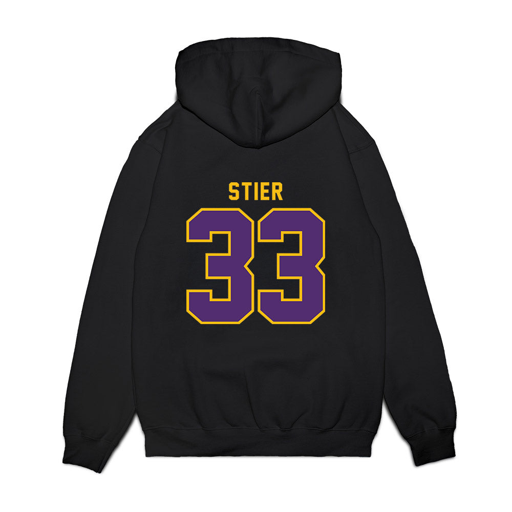Minn. St. - NCAA Women's Basketball : Ava Stier - Vintage Shersey Premium Hooded Sweatshirt-1
