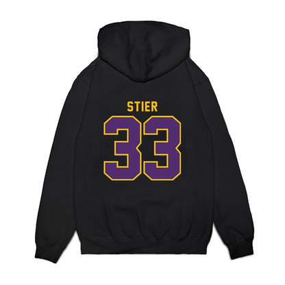 Minn. St. - NCAA Women's Basketball : Ava Stier - Vintage Shersey Premium Hooded Sweatshirt-1