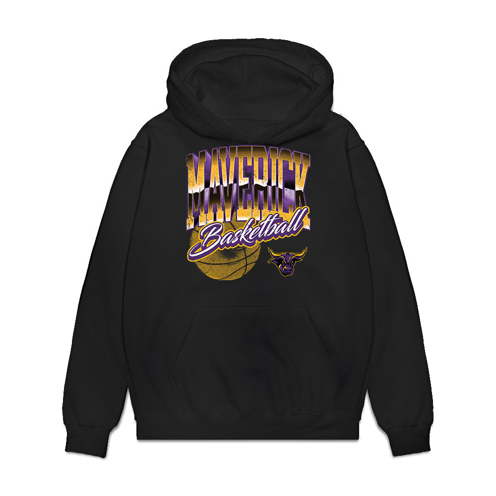 Minn. St. - NCAA Men's Basketball : Will Opsahl - Vintage Shersey Premium Hooded Sweatshirt-0