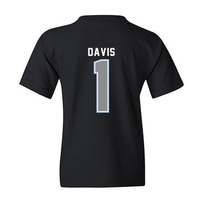 Old Dominion - NCAA Women's Basketball : Mia Davis - Vintage Shersey Youth T-Shirt-1