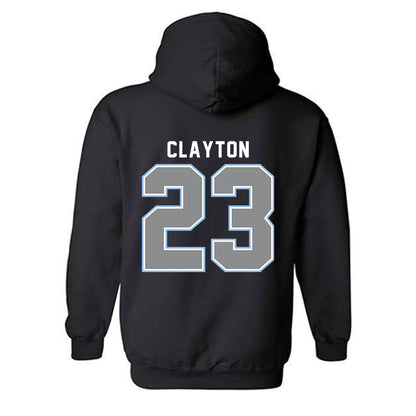 Old Dominion - NCAA Women's Basketball : Mariah Clayton - Vintage Shersey Hooded Sweatshirt-1