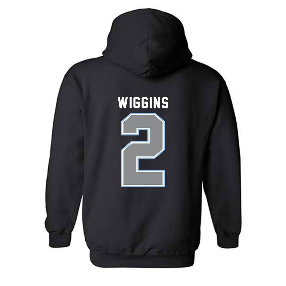 Old Dominion - NCAA Men's Basketball : Zacch Wiggins - Vintage Shersey Hooded Sweatshirt-1