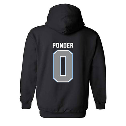 Old Dominion - NCAA Women's Basketball : Jaylen Ponder - Vintage Shersey Hooded Sweatshirt-1