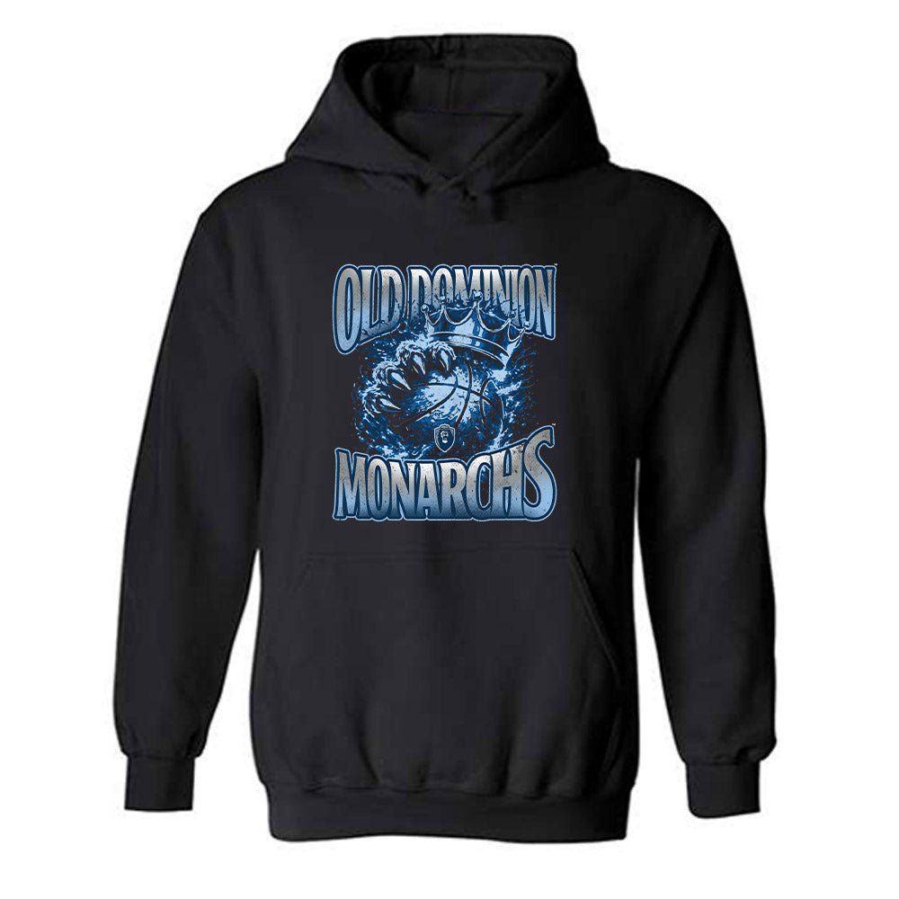 Old Dominion - NCAA Men's Basketball : Jared Turner - Vintage Shersey Hooded Sweatshirt-0