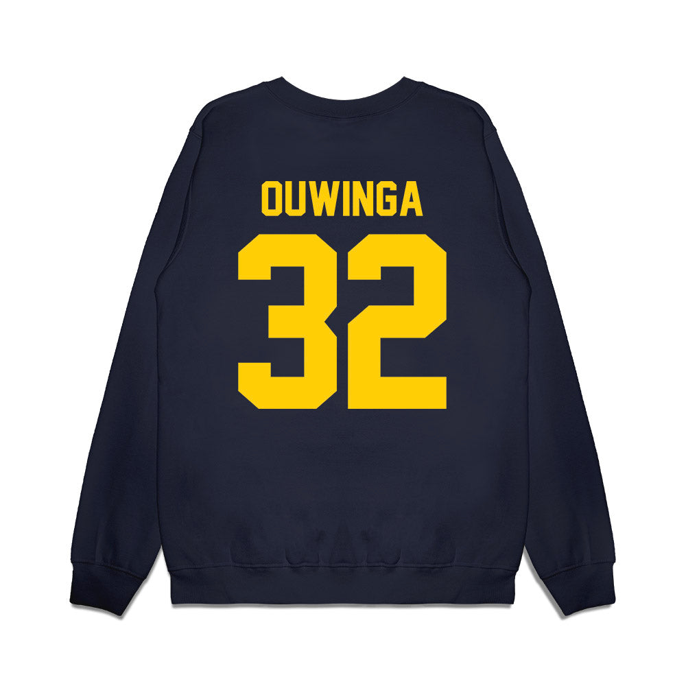 Toledo - NCAA Men's Basketball : Jaylan Ouwinga - Vintage Shersey Premium Crewneck Sweatshirt-1