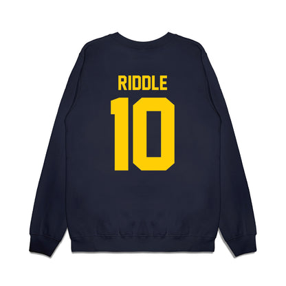 Toledo - NCAA Men's Basketball : Chris Riddle - Vintage Shersey Premium Crewneck Sweatshirt-1
