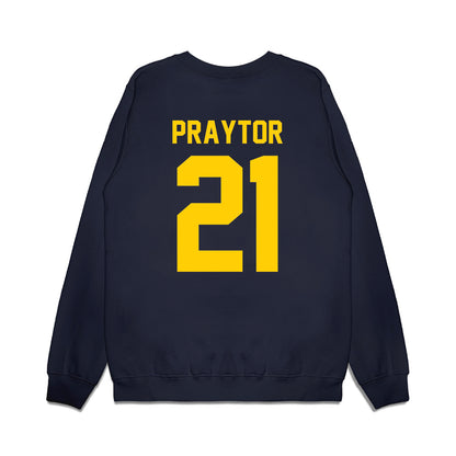 Toledo - NCAA Men's Basketball : London Praytor - Vintage Shersey Premium Crewneck Sweatshirt-1