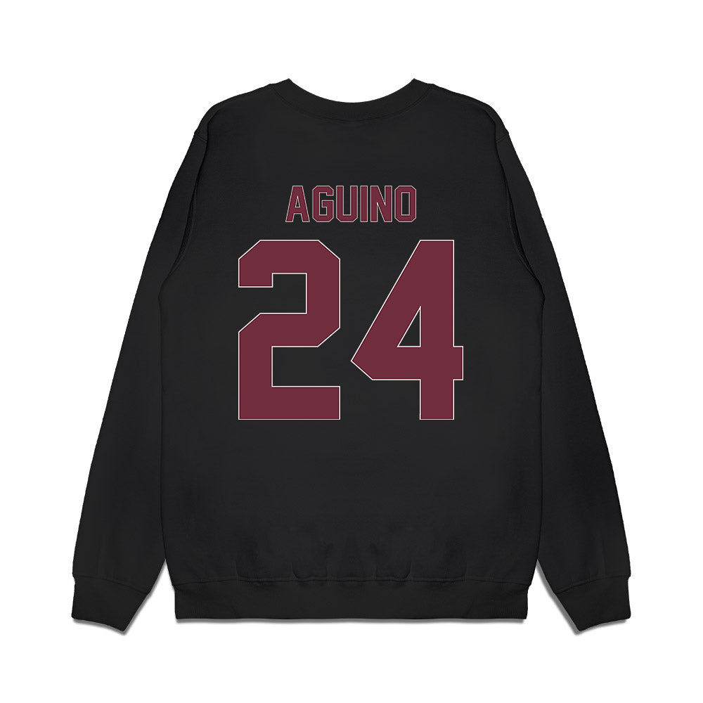 Montana - NCAA Men's Basketball : Kenyon Aguino - Vintage Premium Crewneck Sweatshirt-1