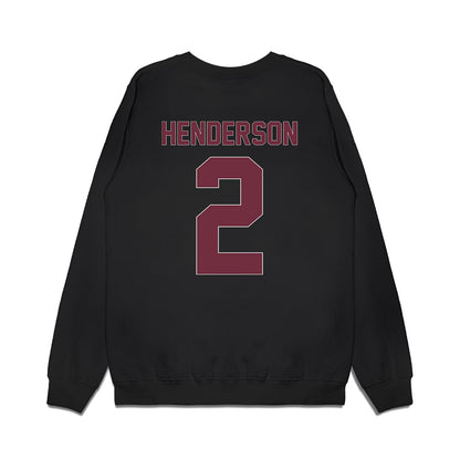 Montana - NCAA Men's Basketball : Chaseh Henderson - Vintage Premium Crewneck Sweatshirt-1
