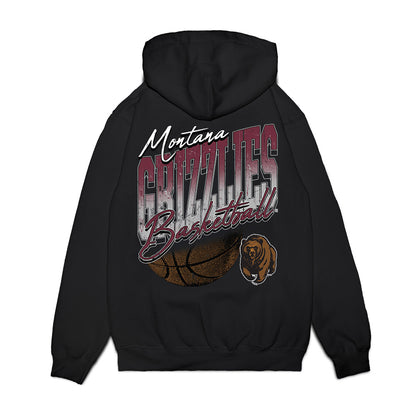 Montana - NCAA Men's Basketball : Brooklyn Hicks - Vintage Premium Hooded Sweatshirt-1