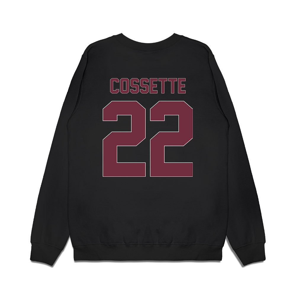Montana - NCAA Women's Basketball : Ava Cossette - Vintage Premium Crewneck Sweatshirt-1