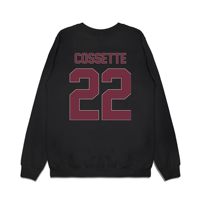 Montana - NCAA Women's Basketball : Ava Cossette - Vintage Premium Crewneck Sweatshirt-1
