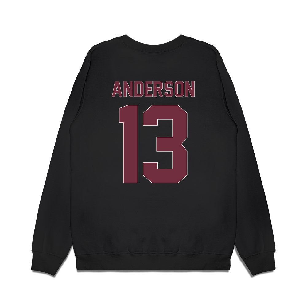 Montana - NCAA Men's Basketball : Courtney Anderson - Vintage Premium Crewneck Sweatshirt-1