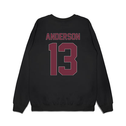 Montana - NCAA Men's Basketball : Courtney Anderson - Vintage Premium Crewneck Sweatshirt-1